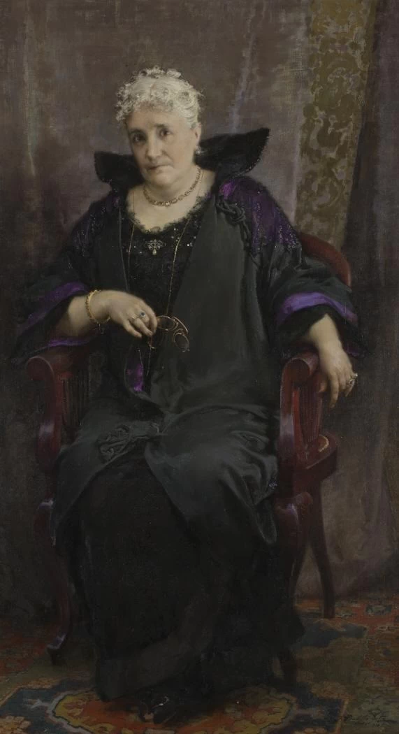 Ritratto di Pilar Villanova e Pereña de Royo - Museo di Saragozza